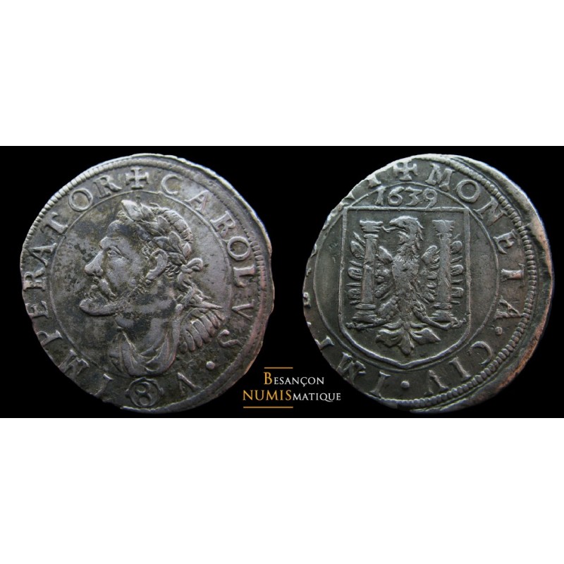 FRANCHE-COMTÉ - BESANÇON - Teston 1639 - Rare !