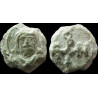 André – Sceau byzantin en plomb (Ø 19 mm, 7,29 g). VIIᵉ siècle
