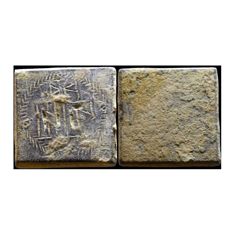 Poids monétaire byzantin – 3 nomismata – Ve-VIe siècle – NΓ dans une couronne