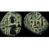 Pseudo-Byzantin – Follis imitatif de Constant II – M étoilé – Goodwin type F