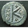 Maurice Tibère – Demi-follis frappé à Constantinople – ANNO VIII – Sear 496