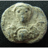 Mareas. Sceau byzantin en plomb (Ø 15/17 mm, 4,85 g). VIᵉ / VIIᵉ siècle.