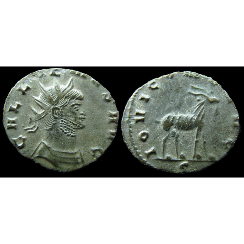 Gallien – Antoninien frappé à Rome – IOVI CONS AVG – Mir.731u - Assez rare et Top qualité !