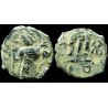 Constans II – Follis frappé à Constantinople – Type au grand M – SB 1000