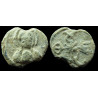 Thedorichou. Sceau byzantin en plomb (Ø 17/19 mm, 6 g). VIᵉ siècle
