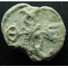 Thedorichou. Sceau byzantin en plomb (Ø 17/19 mm, 6 g). VIᵉ siècle