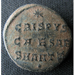 Crispus – Demi-nummus frappé à Antioche – CRISPVS / CAESAR - Ric.58 - RRR !