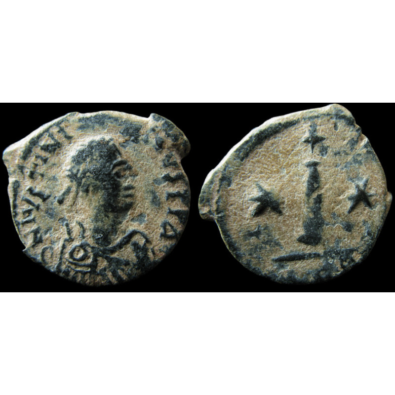 Justinien Ier – Dékanoummion (10 nummi) – Constantinople – Sear 166