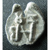Byzantios (?) - Sceau byzantin en plomb (Ø 15 mm, 2,18 g). VIᵉ–VIIᵉ siècle