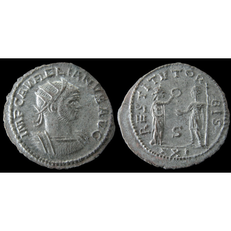 Aurélien – Aurelianus frappé à Antioche – RESTITVT ORBIS – RIC 386