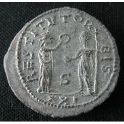 Aurélien – Aurelianus frappé à Antioche – RESTITVT ORBIS – RIC 386