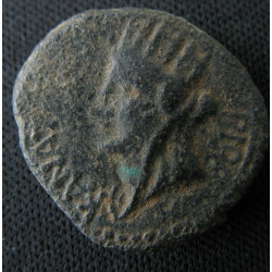 Claude – Rare bronze provincial frappé à Canatha  – RPC I, 4838