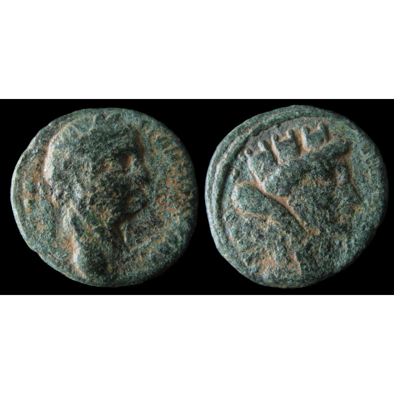 Trajan – Bronze provincial – Balanea-Claudia Leucas – RPC III 3813