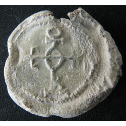 Jean (?) Sceau byzantin en plomb (Ø 27 mm, 14,4 g). VIIe siècle.