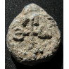 Thomas, diacre. Sceau byzantin en plomb (Ø 21 × 24 mm, 14,91 g). VIᵉ–VIIᵉ siècle.