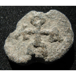 Paul. Sceau byzantin en plomb (Ø 22 mm, 7,20 g). Vᵉ–VIᵉ siècle.