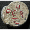 Peter. Sceau byzantin en plomb (Ø 21 mm, 10,63 g). VIᵉ–VIIᵉ siècle.