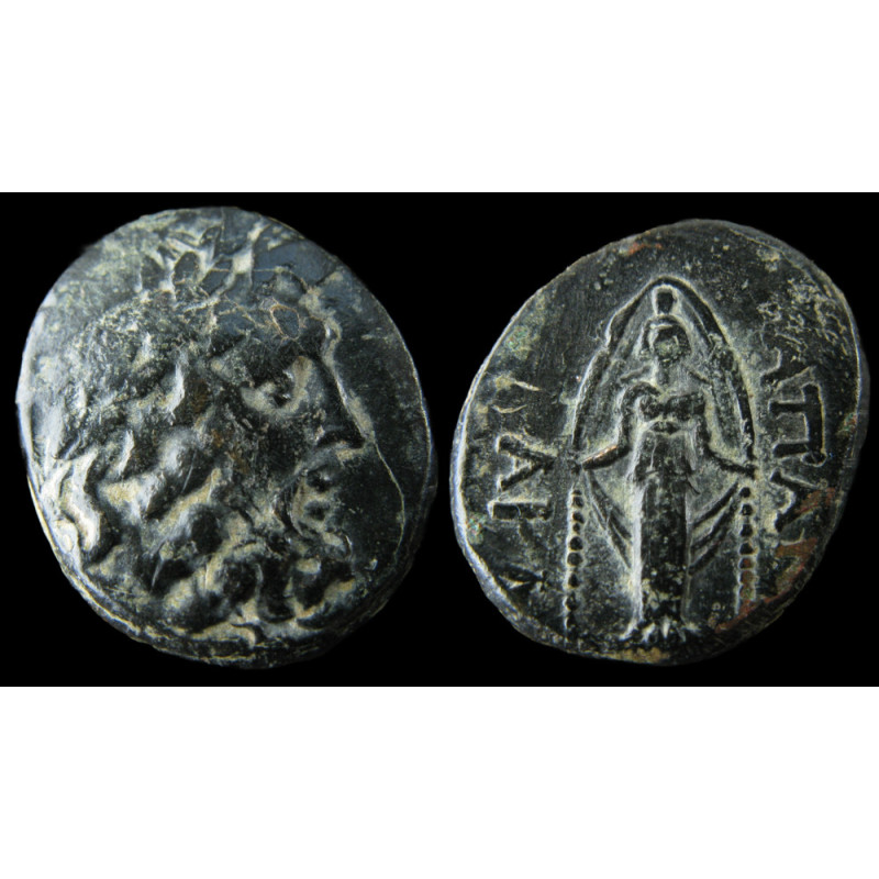 Apamée de Phrygie – Bronze AE21 – Zeus / Artémis Anaïtis – SNG München 123