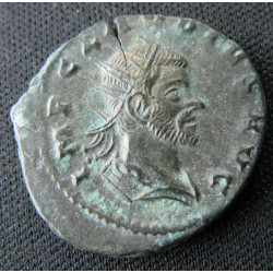 Claude II le Gothique – Antoninien frappé à Siscia – LAETITIA AVG – RIC 181