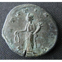 Claude II le Gothique – Antoninien frappé à Siscia – LAETITIA AVG – RIC 181