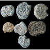 Lot de 5 sceaux byzantins et 2 islamiques en plomb - Périodes et types variés