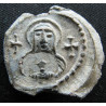Jean, chartulaire. Sceau byzantin en plomb (Ø 21 mm, 8 g). VIe-VIIe siècle.