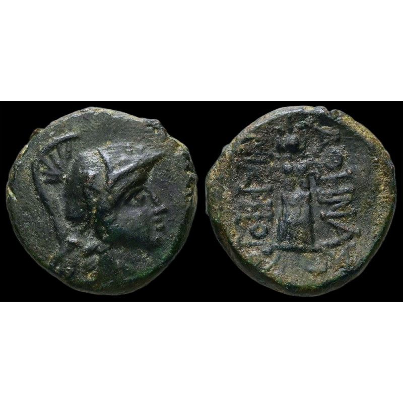 Mysie, Pergame – Bronze – ΑΘΗΝΑΣ ΝΙΚΗΦΟΡΟΥ – Trophée – SNG von Aulock 1374