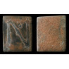 Byzance – Poids monétaire de 1 nomisma – Lettre N incrustée d'argent (?) – IVᵉ-VIIᵉ siècle