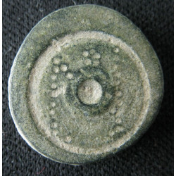 Byzance – Poids monétaire de 1 nomisma – Poinçons floraux – VIIᵉ siècle