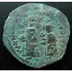 Héraclius et Héraclius Constantin – Follis – Nicomédie – An 3 – Sear 834