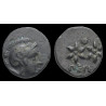 Mysie, Pergame – Bronze AE – Tête d'Athéna / Deux étoiles – SNG Paris 158