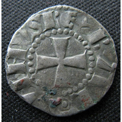 Baudouin III – Denier « rough coinage » série 3 – Jérusalem – +DE IERVSALEM – Metcalf 151-153