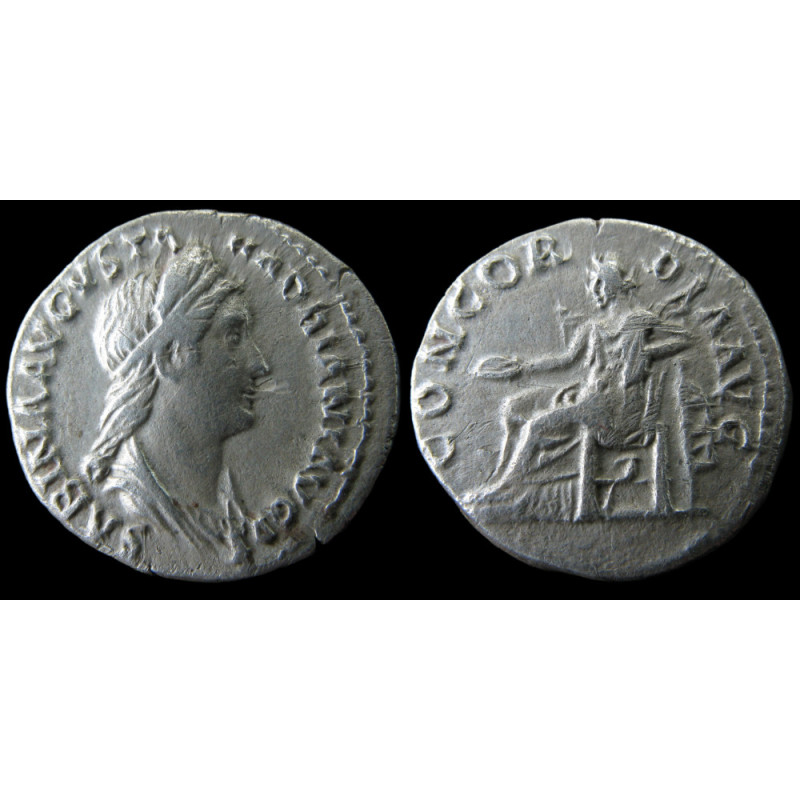 Sabine – Denier – Rome – CONCORDIA AVG – RIC 398