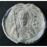 Jean. Sceau byzantin en plomb (Ø 21,85 mm, 6,51 g). IXᵉ siècle.