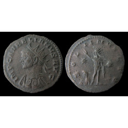 Aurélien – Antoninien frappé à Tripolis – SOLI INVICTO – RIC 390