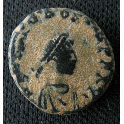Théodose II – Nummus (AE4) – Croix au revers