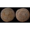 Charles II d'Espagne – Jeton du Bureau des Finances frappé à Anvers – 1668