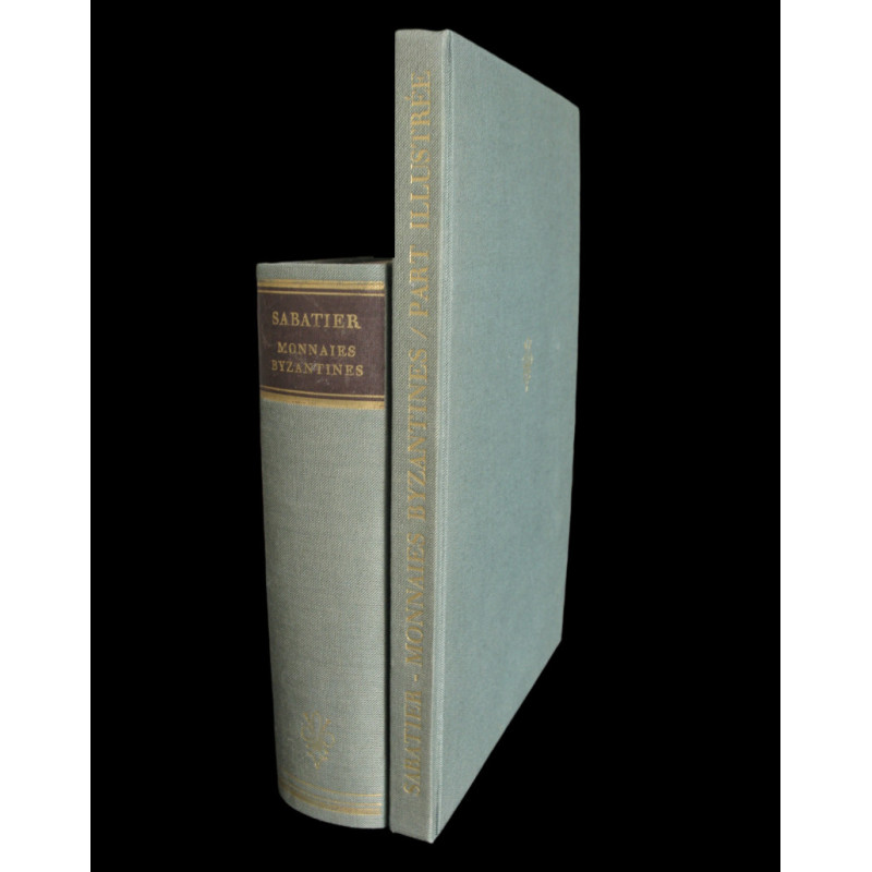Sabatier – Description générale des monnaies byzantines – Réimpression Graz 1955 – 2 vol. – Superbe état