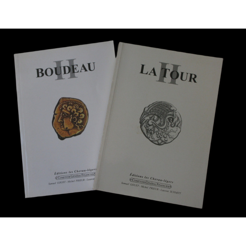 Lot La Tour II + Boudeau II – Monnaies gauloises – CGF, Paris 2001