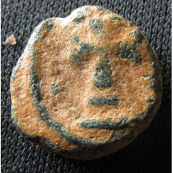 Héraclius – 6 Nummi frappé à Alexandrie – Croix potencée sur degrés / Grand S – DOC 198