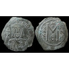 Théophile – Follis frappé à Constantinople – Grand M entre XXX et NNN – Sear 1666
