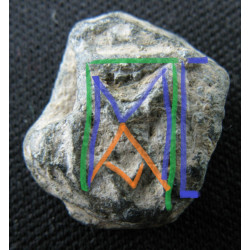 Étienne, évêque d'Apamée. Sceau byzantin en plomb (Ø 11 × 14 mm, 3,78 g). VIᵉ siècle.