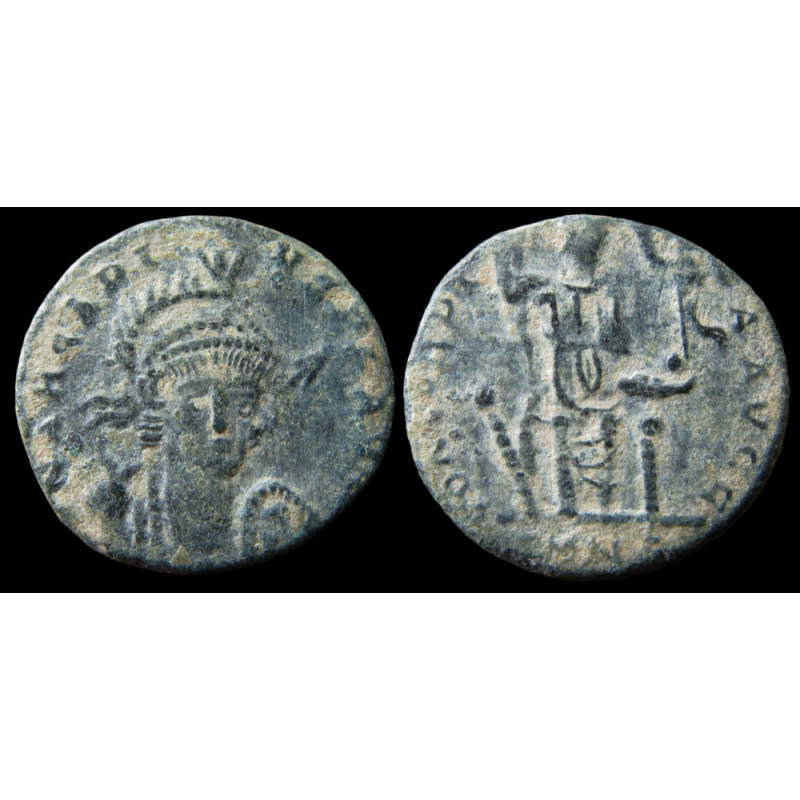 Arcadius – Nummus frappé à Cyzique – CONCORDIA AVGG G – RIC X, 94
