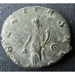Gallien – Antoninien frappé à Rome – VBERITAS AVG – Wolkow 18aa5b – Rare titulature IMP