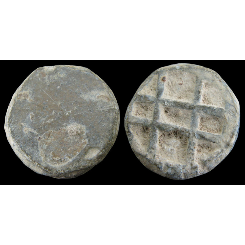 Poids monétaire de 1 drachme (?), Syrie du Nord — droit vierge (IVe-Ier siècle av. J.-C.)