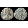 Honorius – Nummus frappé à Rome – VRBS ROMA FELIX