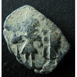 Héraclius – Follis frappé à Constantinople – Trois empereurs / Monogramme – An 30 (639/640) – DOC 125c – SB 811