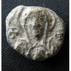 Jean. Sceau byzantin en plomb (Ø 15 mm, 3,18 g). VIᵉ–VIIᵉ siècle.