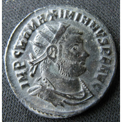 Maximien Hercule – Néo-aurélianus frappé à Cyzique – CONCORDIA MILITVM – RIC V, 15b