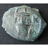 Constans II – Follis frappé à Constantinople – Quatre empereurs héracliens – SB 1013 – DOC 88f